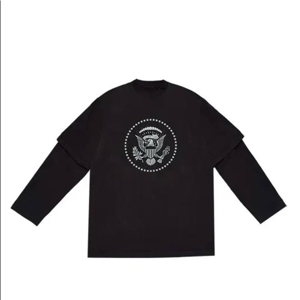 Kanye West Donda 2024 Layer L/S T Shirt Size L Designed by Balenciaga